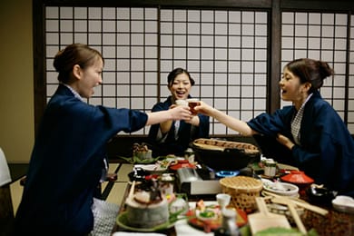気の合う仲間とお部屋で楽しいひとときを。