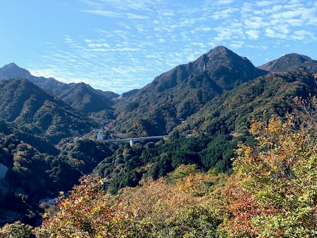 菰野富士山頂から御在所岳