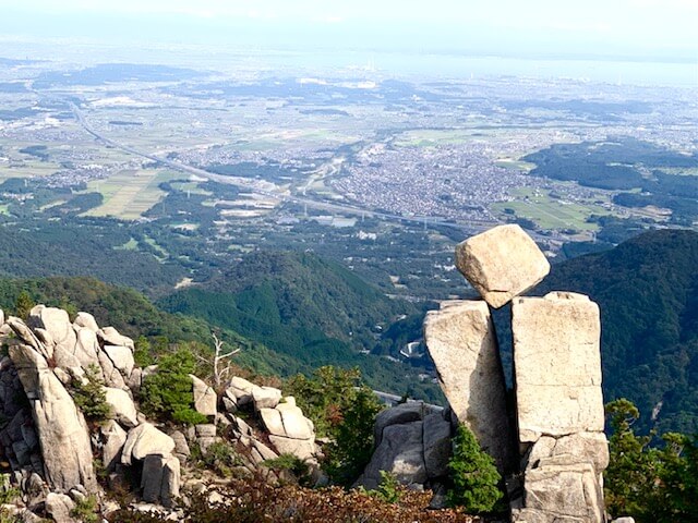 御在所岳の地蔵岩