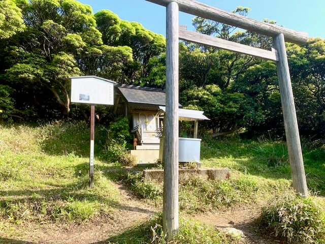 椿大神社の奥宮