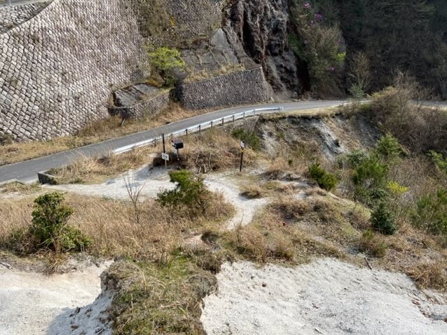 竜ヶ岳　表道（石榑峠）登山口