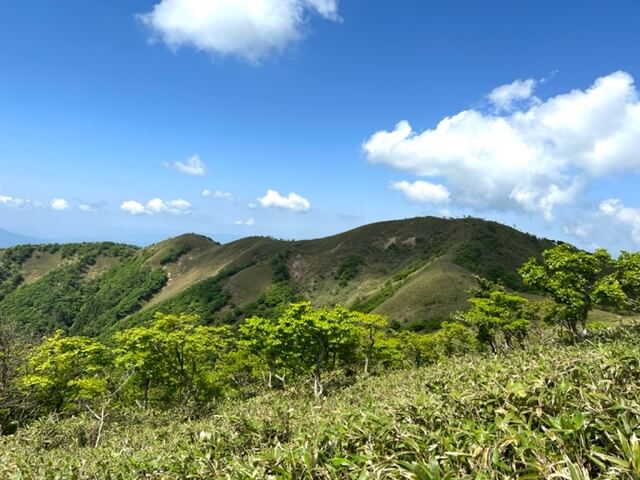 雨乞岳山頂