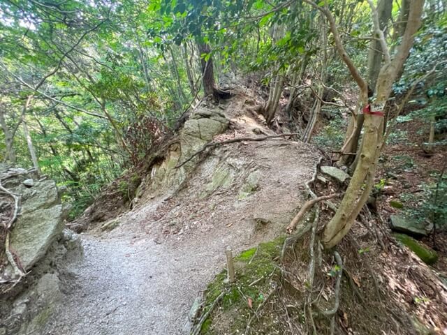 釈迦ヶ岳・庵座谷ルート