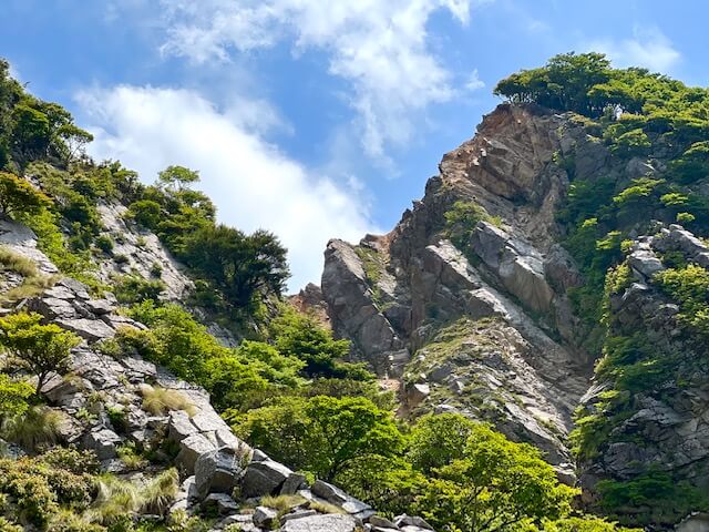 釈迦ヶ岳　大ガレ