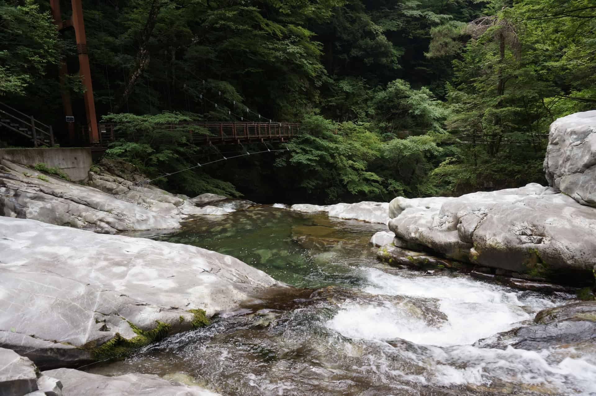 みたらい渓谷遊歩道